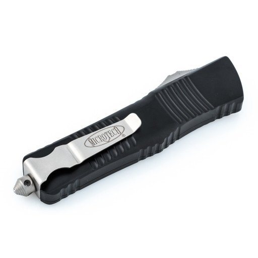 Nóż Microtech 143-10 Combat Troodon S/E - Black Handle - Stonewash Blade
