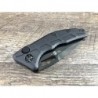 Nóż Heretic Knives H011-4A-T Martyr Tanto Automatic Knife Black Tactical Aluminum (3" Black)