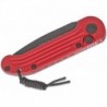 Nóż Microtech 135-1RD LUDT S/E - Red Handle - Black Blade