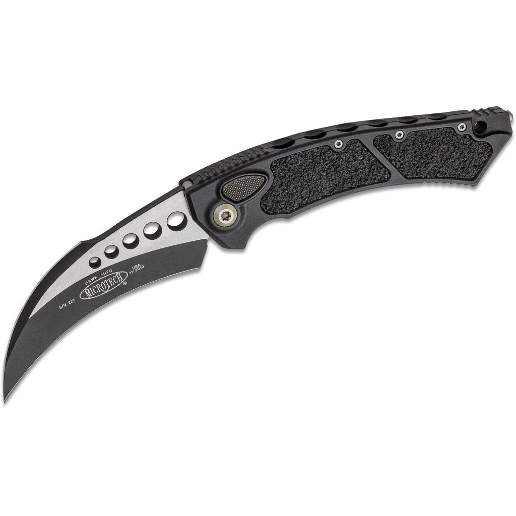 Nóż Microtech 166-1 Hawk AUTO Folding Knife 3.95
