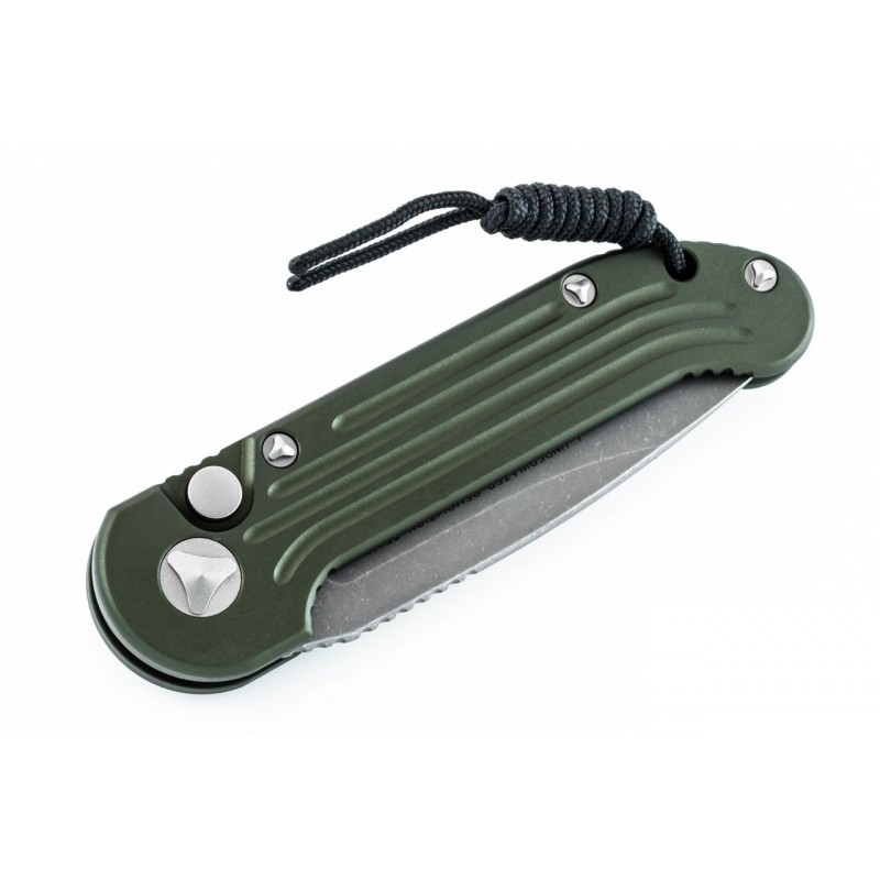Nóż Microtech 135-10APOD LUDT - OD Green Handle - Apocalyptic Blade