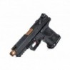 Pistolet ZEV OZ9c Pistol, Compact Black Slide, Bronze Threaded Barrel