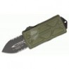 Nóż Microtech Exocet 157-2OD Partial Serrated Black Blade OD Handle