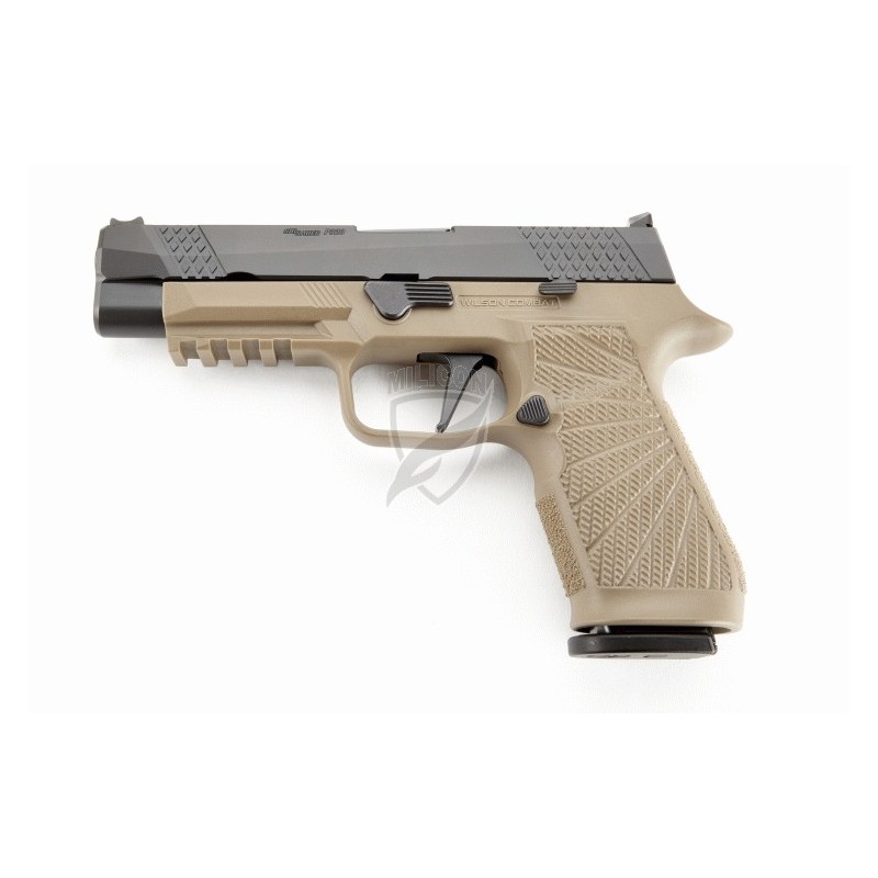 Pistolet  Wilson Combat P320, Full-Size, Tan Module, 9mm, Action Tune with Straight Trigger