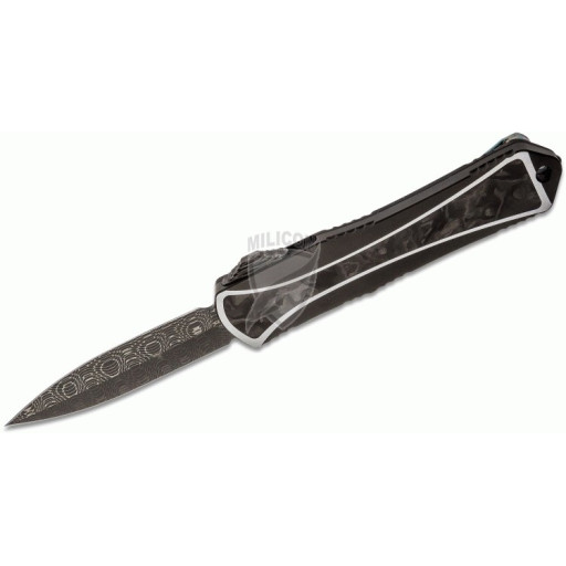 Nóż HERETIC Manticore S Custom SS/CF Damascus DE
