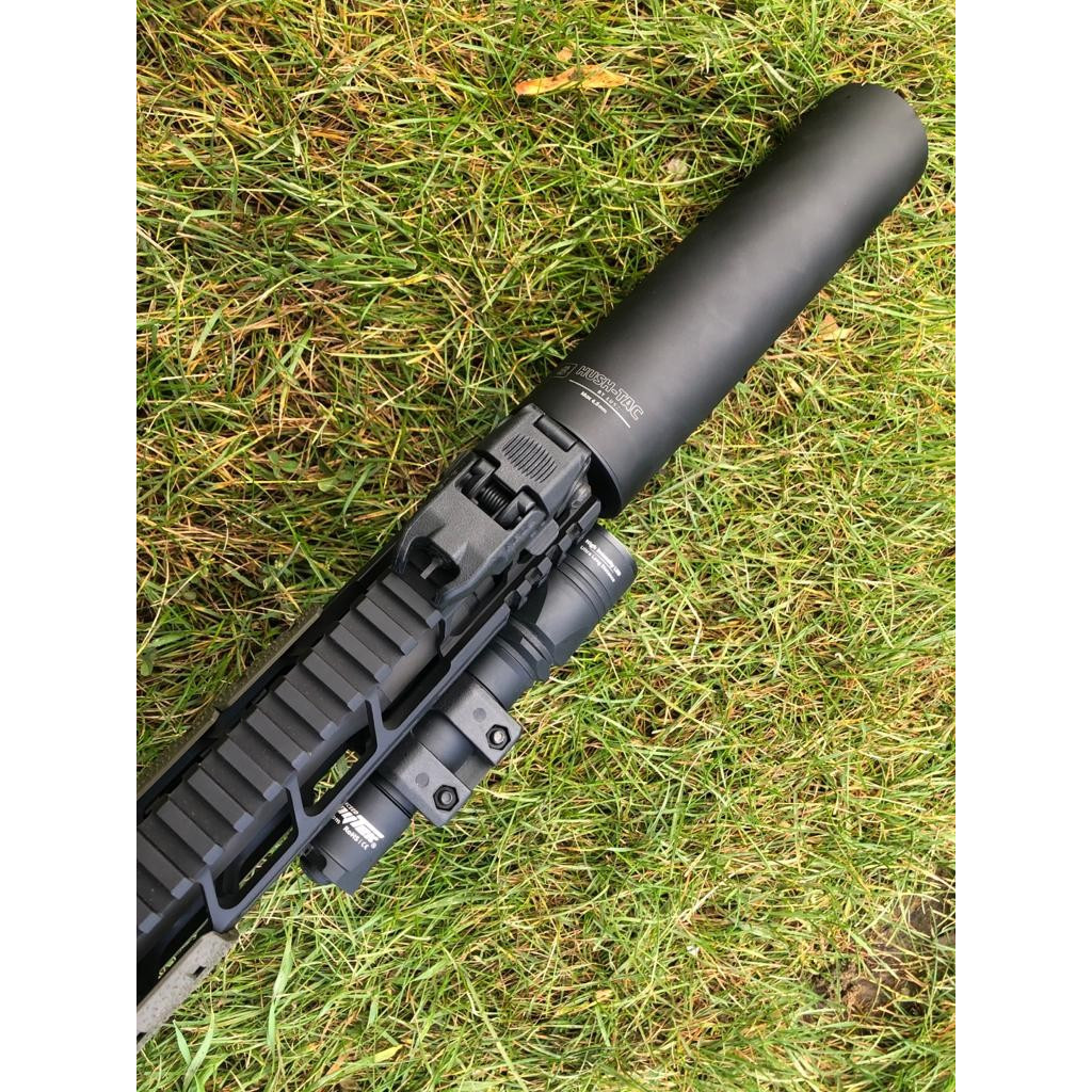 Tłumik Hush-Tac  AR-15 .223 gwint 1/2x28 kolor Czarny