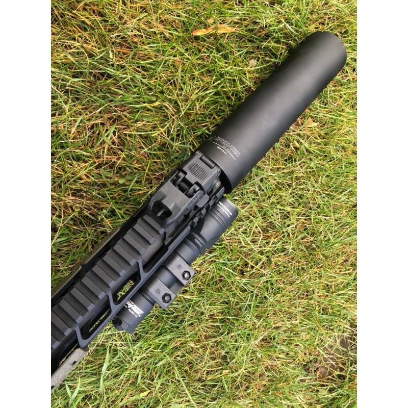 L-Tac #Hush-Tac urządzenie wylotowe - tłumik AR-10 .308 gwint 5/8x24 kolor Olive