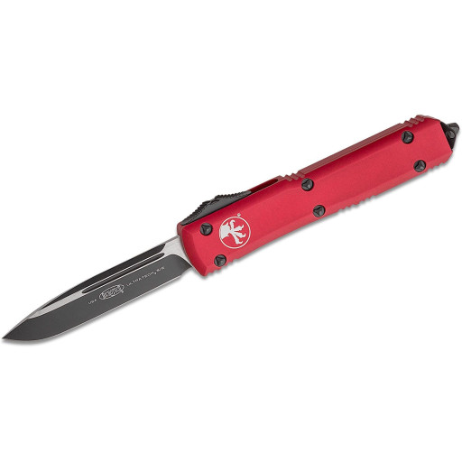 Nóz Microtech 121-1RD Ultratech AUTO OTF Knife 3.46" Black Plain  Blade, Black  Handle - dostawa MARZEC 2021