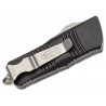 Nóż Microtech 240-10 Troodon Mini OTF AUTO Knife 1.99" Stonewashed Tanto Blade, Black Aluminum Handles
