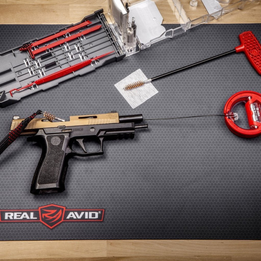 Real Avid - Zestaw narzędzi do czyszczenia broni Gun Boss Multi-Kit - .357 / .38 / 9 mm