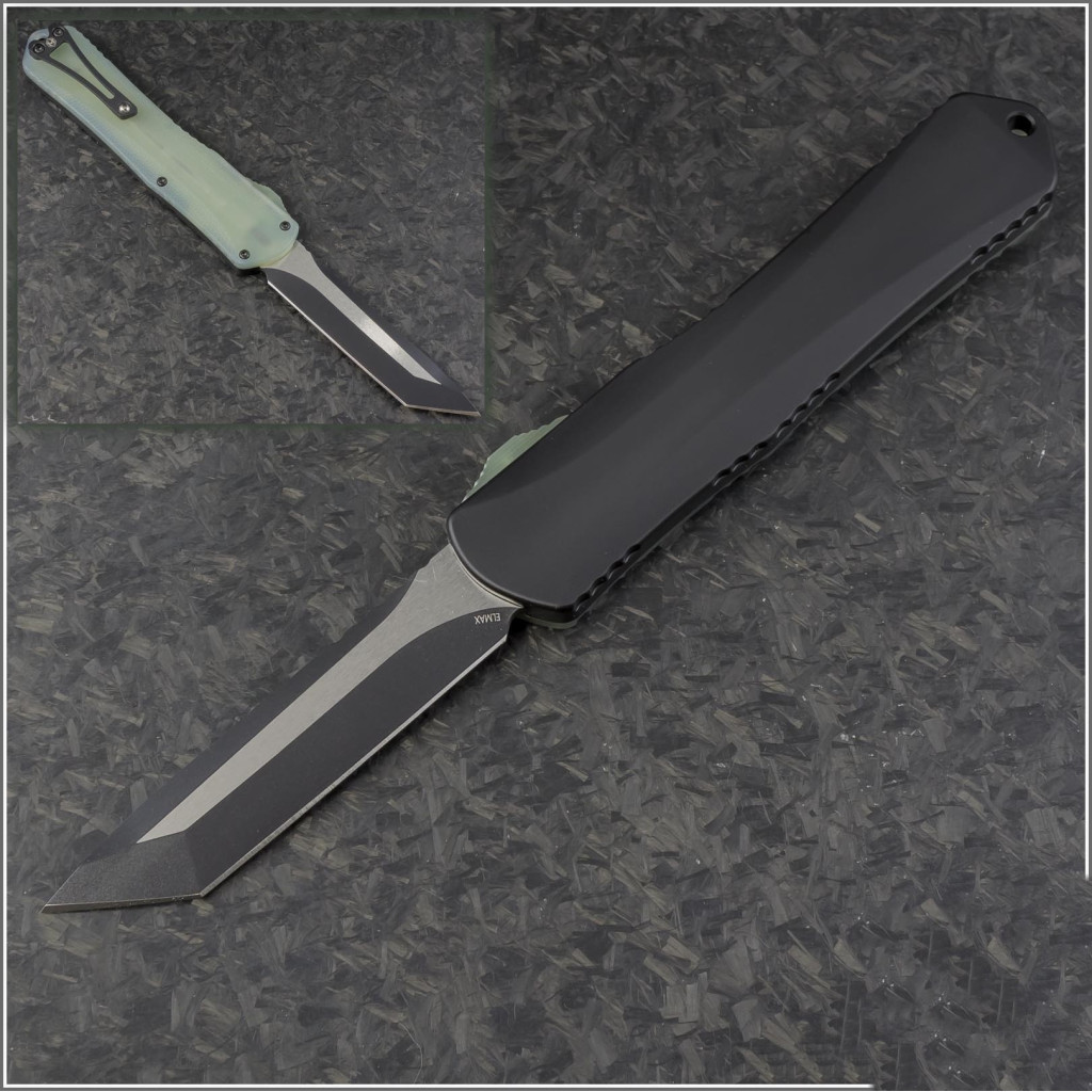 Nóż Heretic Knives Jade Green Manticore-X T/E Automatic OTF D/A Knife