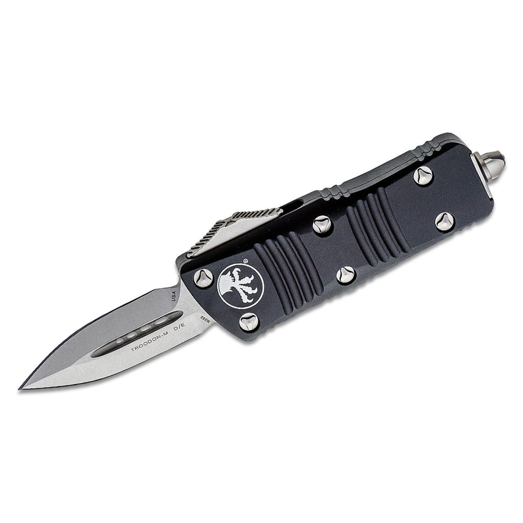 Nóż Microtech 238-4 Troodon Mini OTF AUTO Knife 1.99" Satin Double Edge Dagger Blade LST