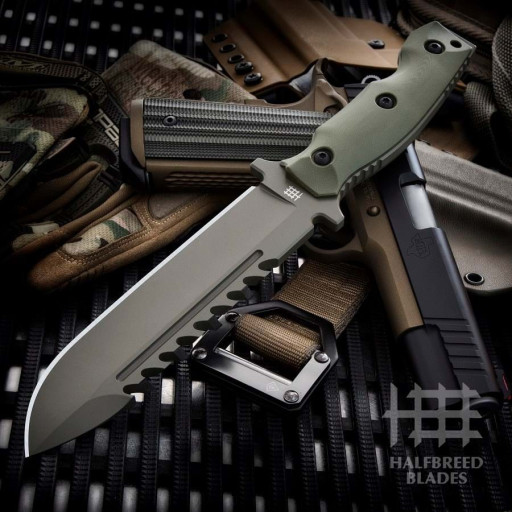 Nóż LSK-01 Large Survival Knife - Ranger Green