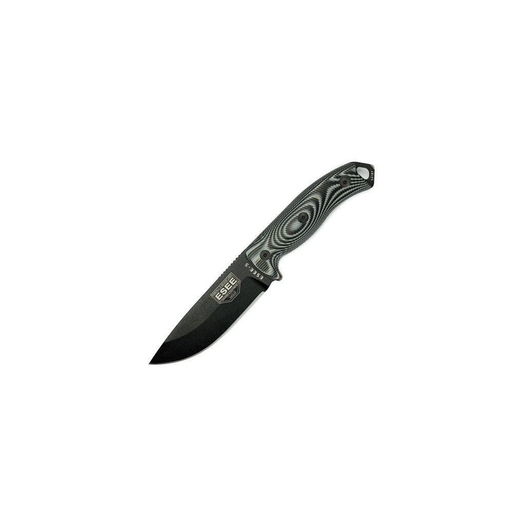 Nóż ESEE 5 3D Fixed Blade Black