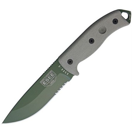 Nóż ESEE 5 Fixed High Carbon Steel Blade Knife OD