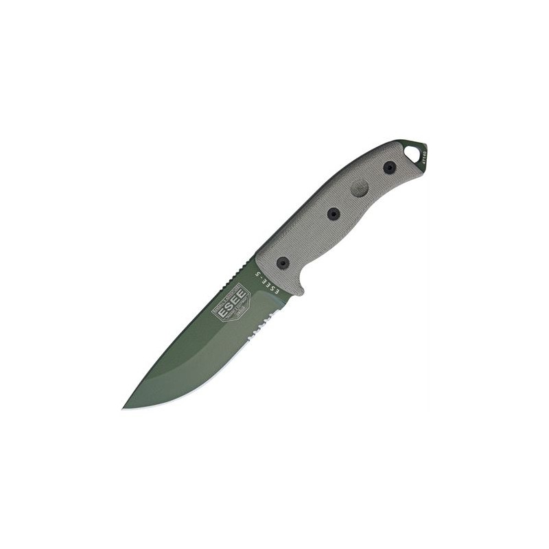 Nóż ESEE 5 Fixed High Carbon Steel Blade Knife OD