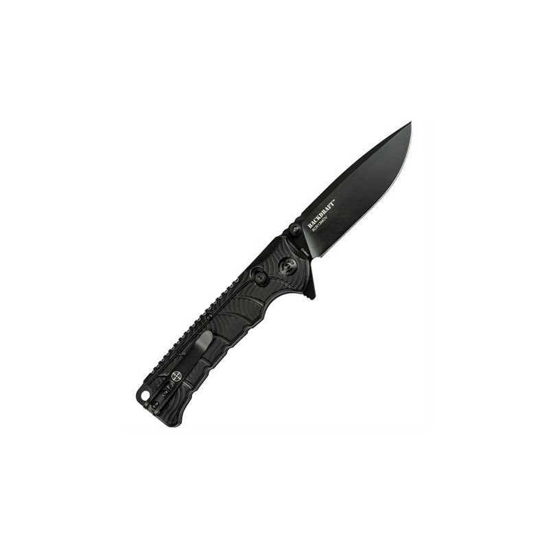 Nóż Elite Tactical The Backdraft Black ET-FDR011BK