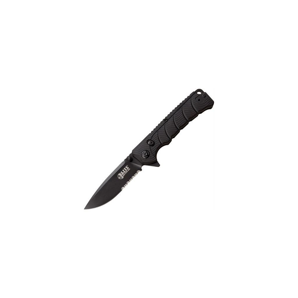 Nóż Elite Tactical The Backdraft Black ET-FDR011BKS