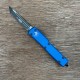 Nóż Microtech UTX-70 T/E Black F/S Blue 149-3BL