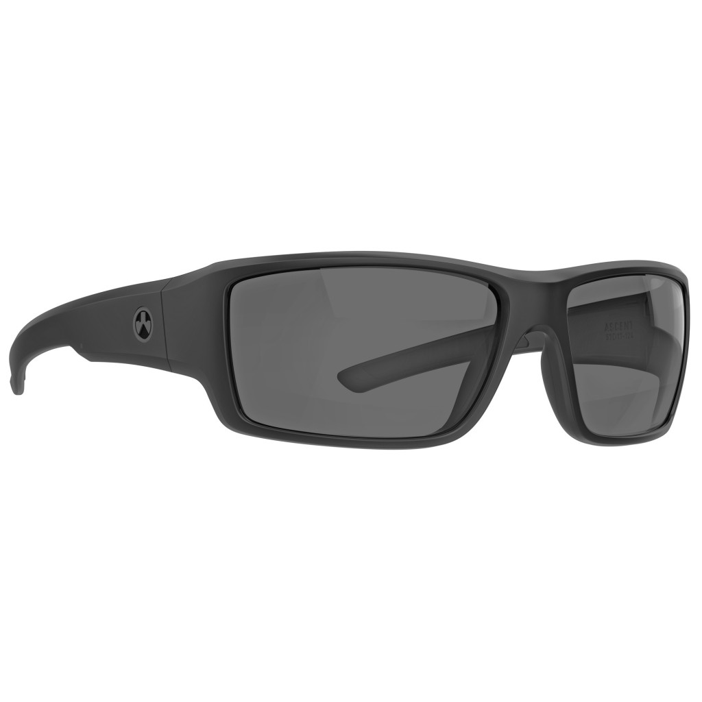 Okulary balistyczne MAGPUL Ascent Eyewear, Polarized, Black Frame, Gray/Green Lens