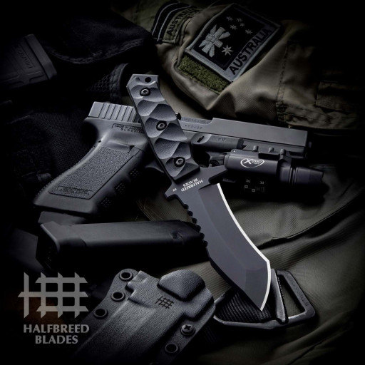 Nóż HALFBREED MCK-02 BLK Medium Clearance Knife