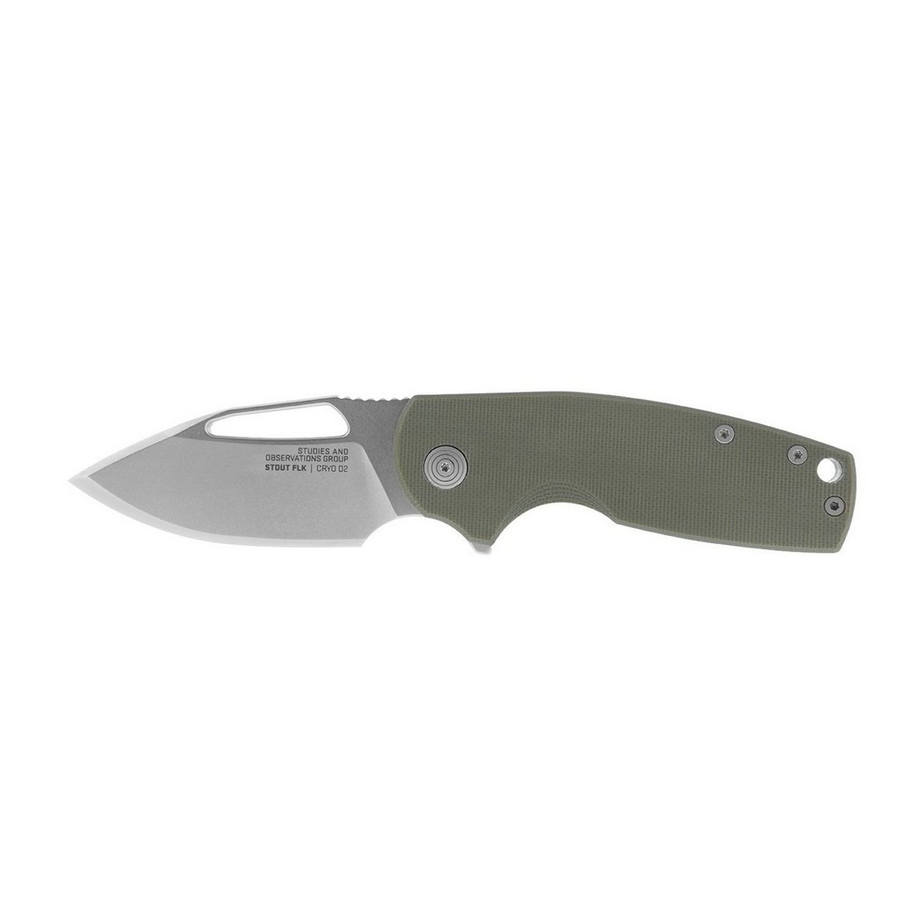 Nóż SOG Stout FLK Olive Drab 14-03-01-57