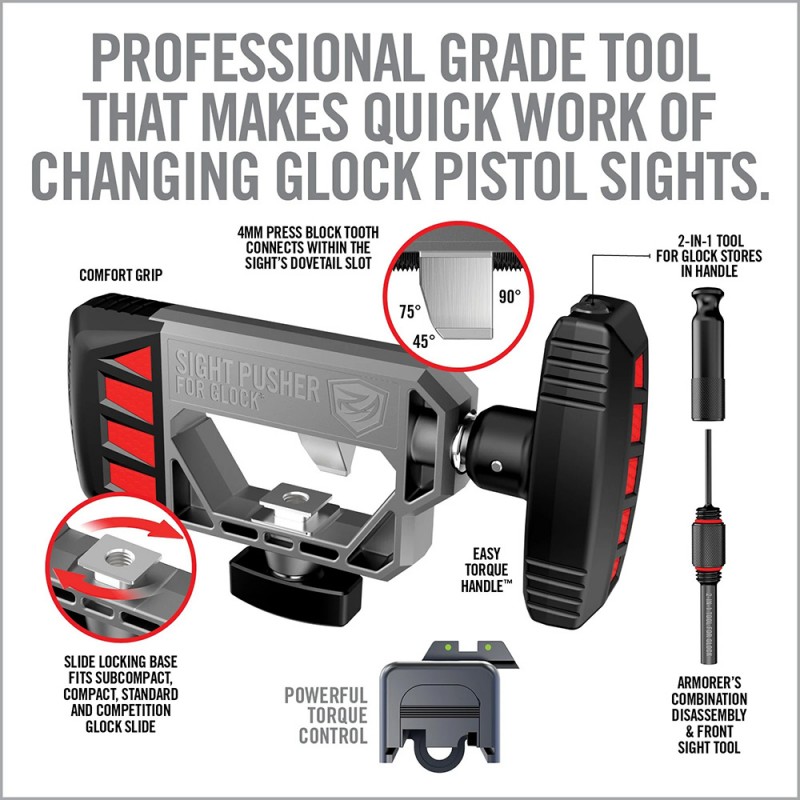 Klucz do szczerbinki Glock - REAL AVID